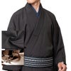 東レシルック お召し風 黒茶