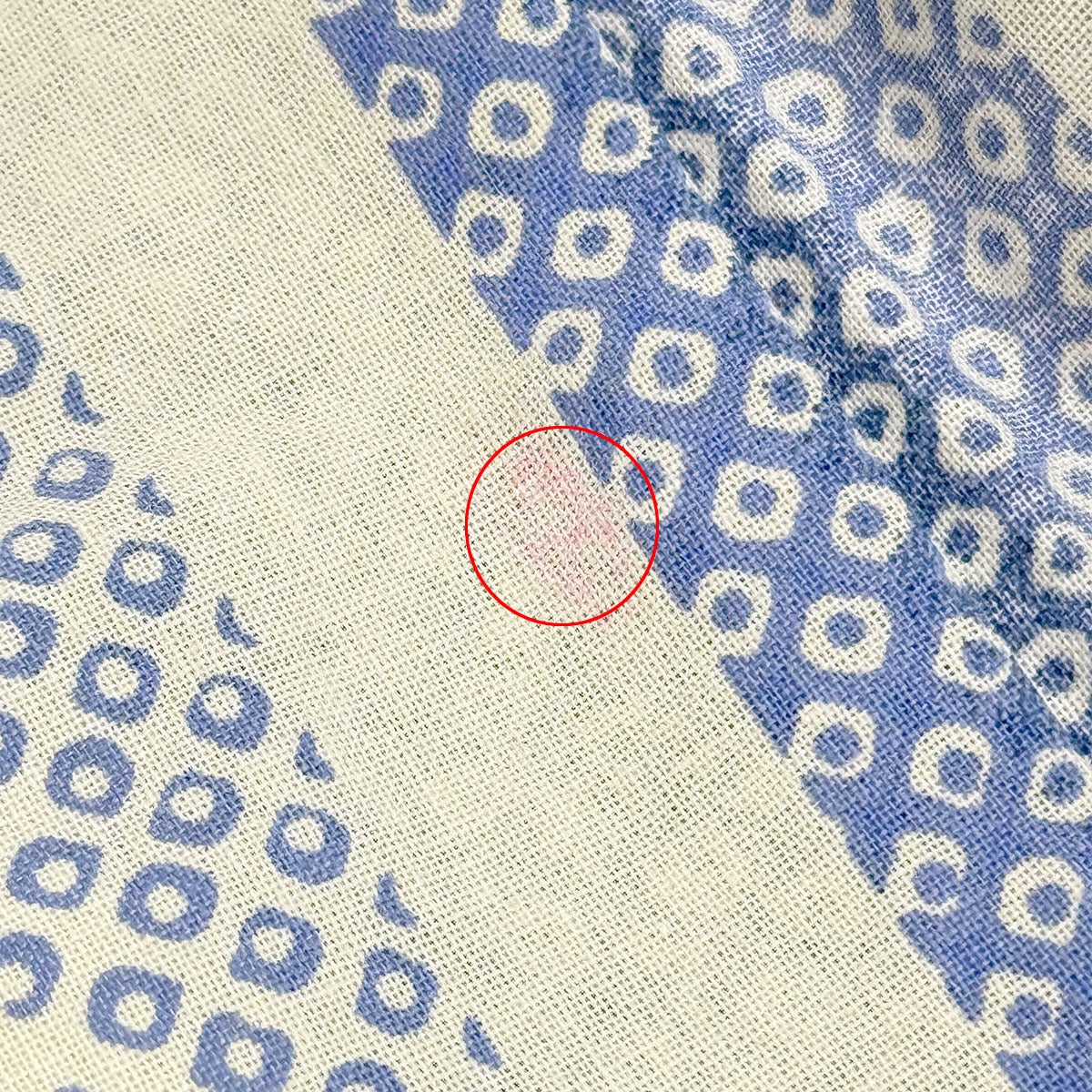 メンズ浴衣 綿 鹿の子 水色