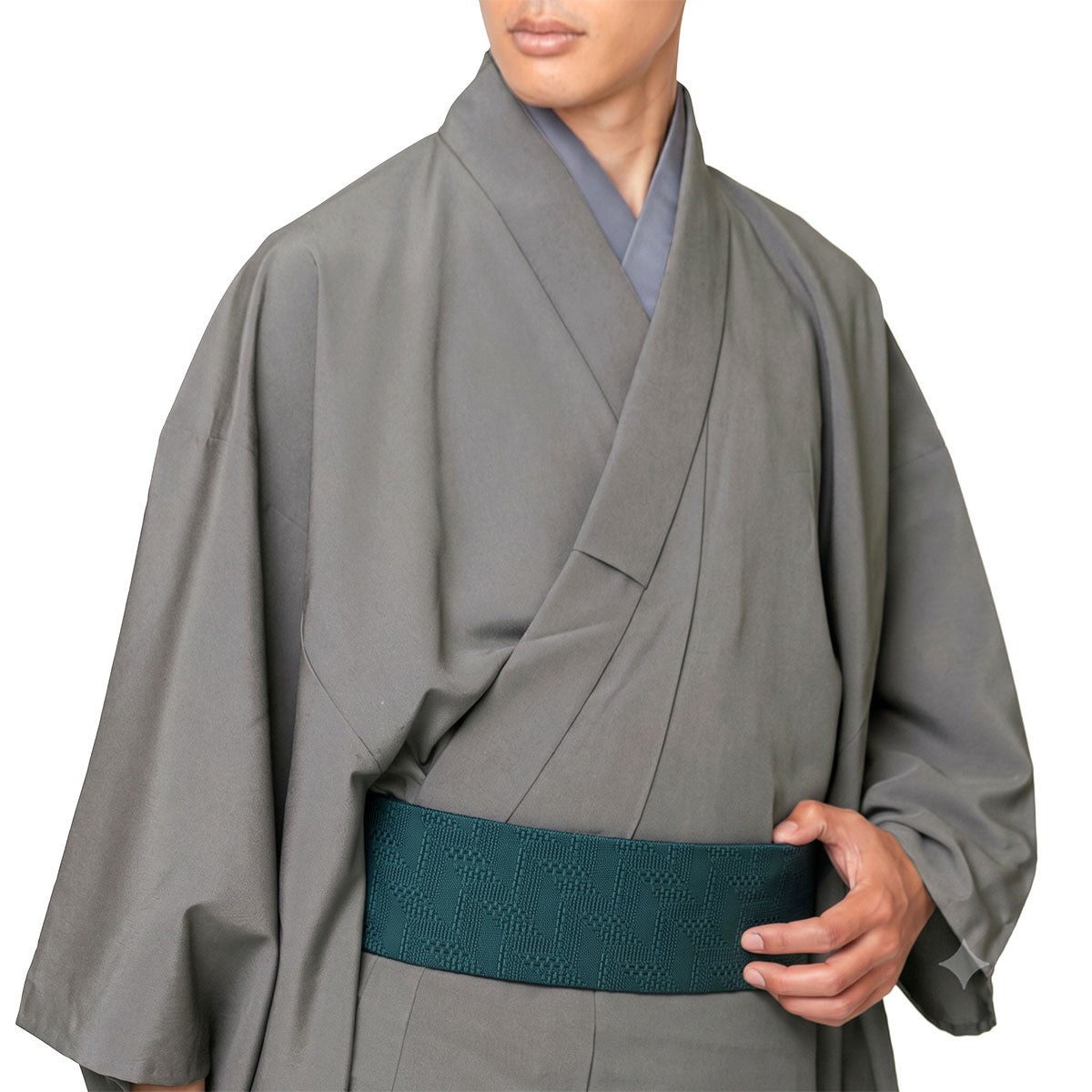 角帯 本麻 深緑