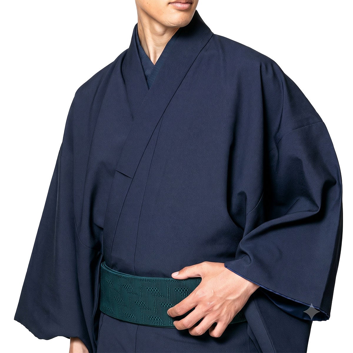 角帯 本麻 深緑