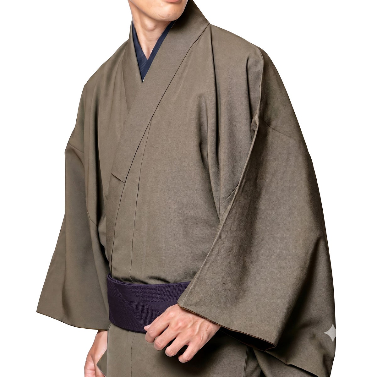 角帯 本麻 紫