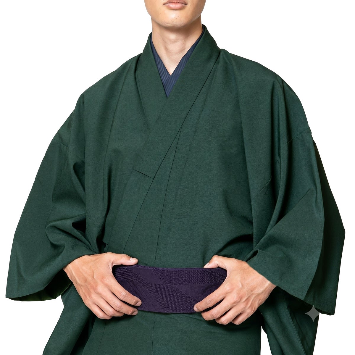 角帯 本麻 紫