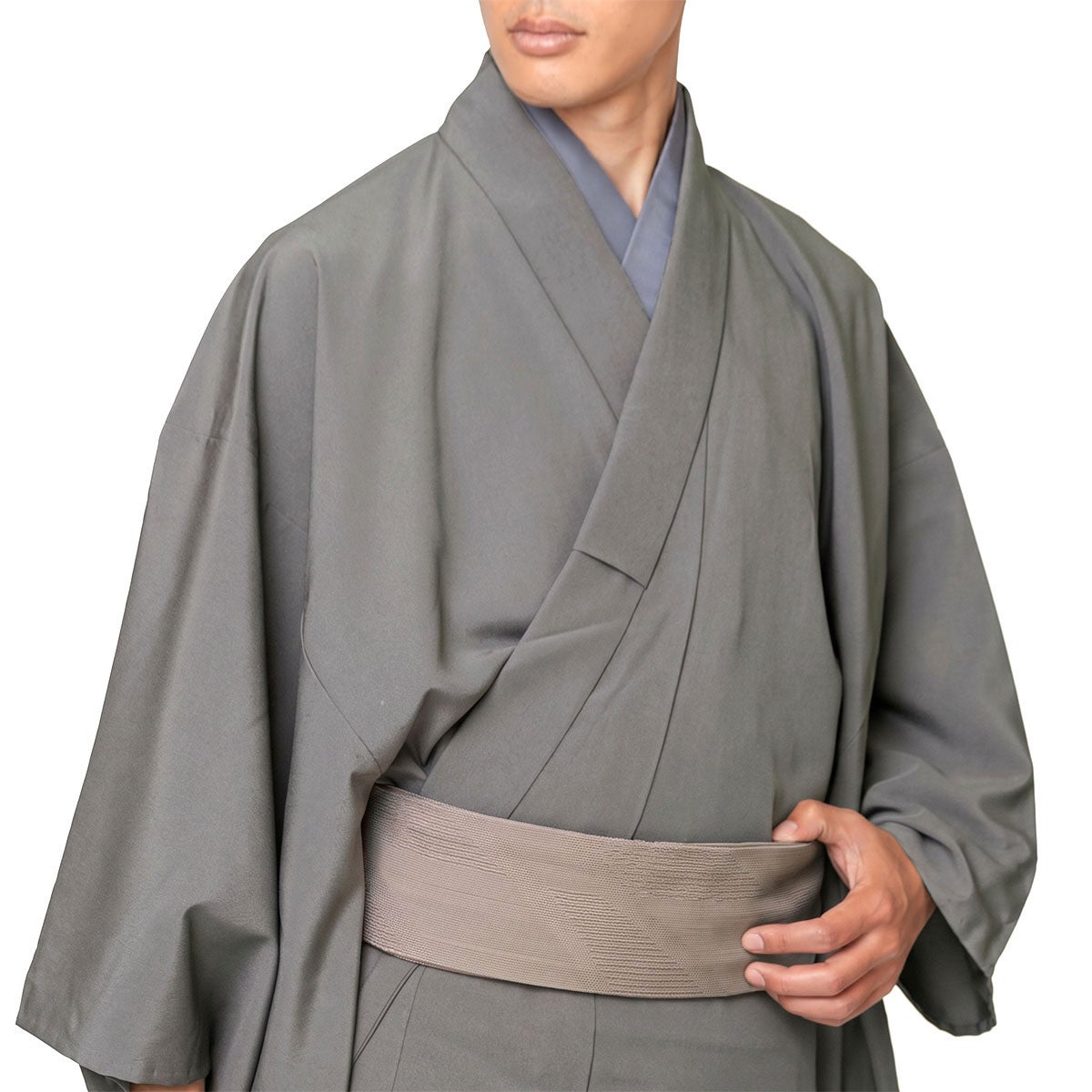 角帯 本麻 薄桃