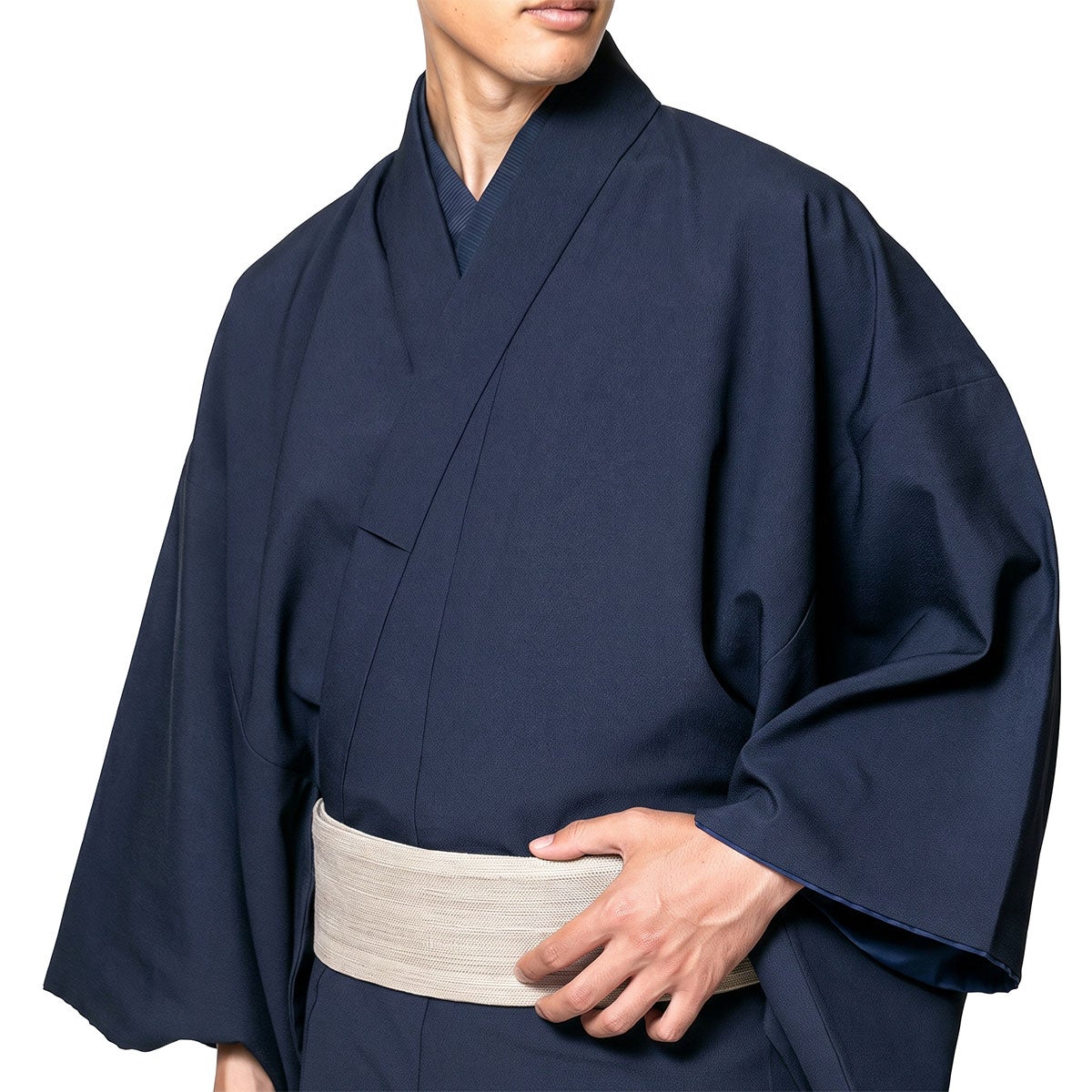 角帯 本麻 オフホワイト