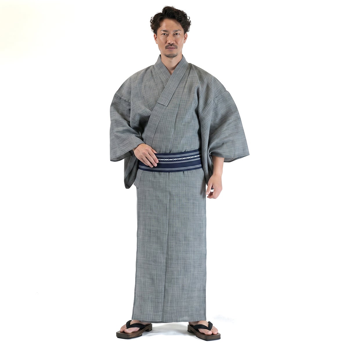 メンズ浴衣 男浴衣 近江ちぢみ