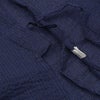 大きいサイズの甚平 男物 紺縞