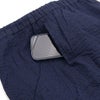 大きいサイズの甚平 男物 紺縞
