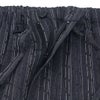 甚平 男物 しじら織 黒絣