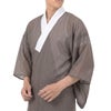国内仕立て オーダー長襦袢 東レ 爽竹 夏用 竪絽  茶