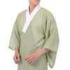 国内仕立て オーダー長襦袢 東レ 爽竹 夏用 竪絽  カーキ