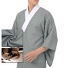 国内仕立て オーダー長襦袢 東レ 爽竹 夏用 竪絽  グレー