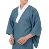 国内仕立て オーダー長襦袢 東レ 爽竹 夏用 竪絽  紺