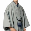 仕立てオーダー羽織 洗える羽織 ちりめん グレー