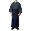正絹袴 仕立てオーダー 無地 紬 紺
